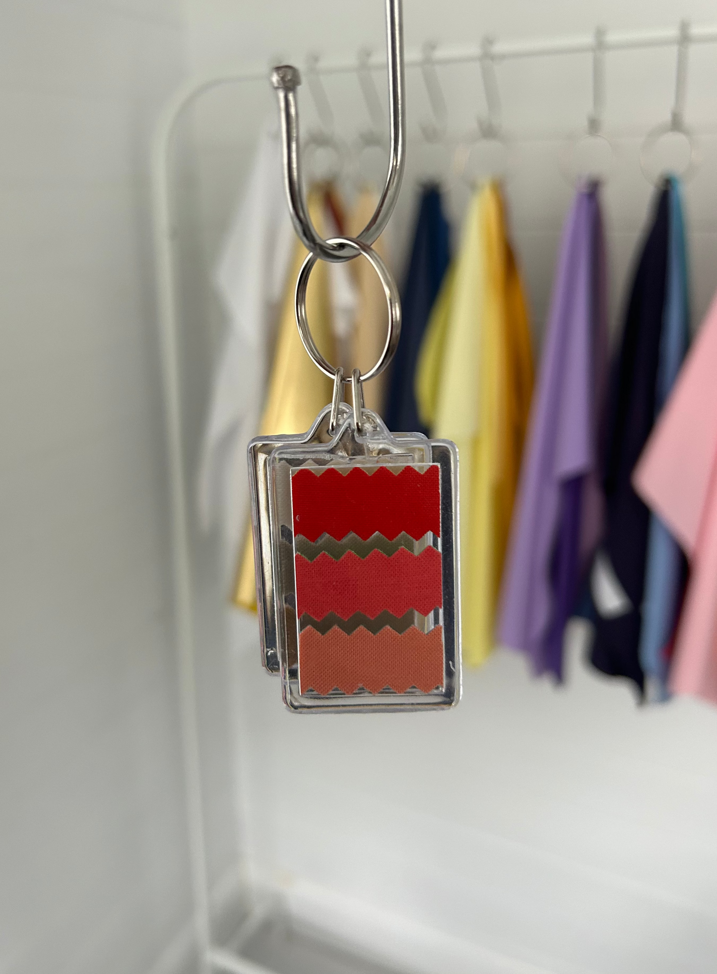 Colour analysis key ring
