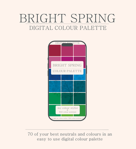 Digital colour palette download - Bright Spring