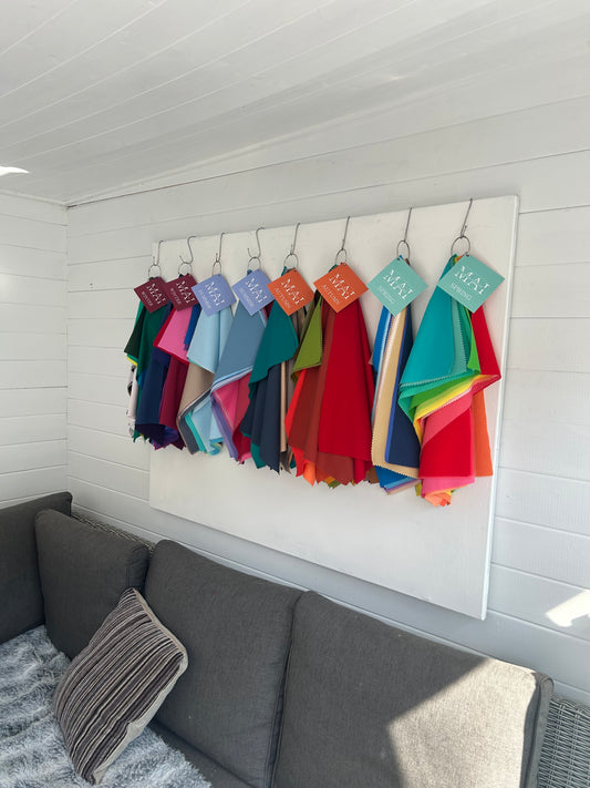 Colour analysis drapes