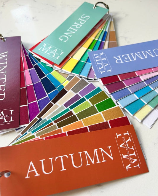 Fabric colour fans
