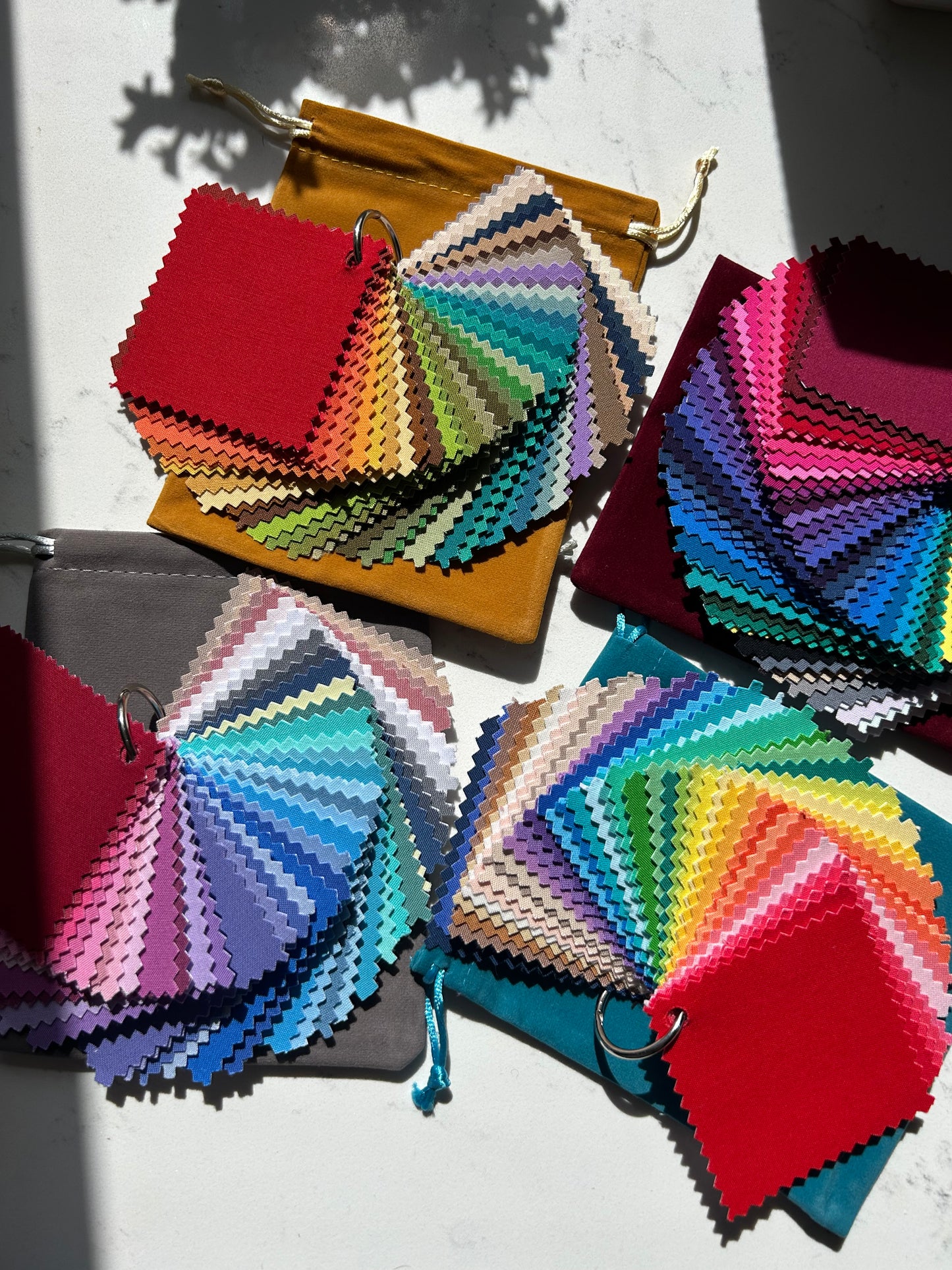 fabric swatches